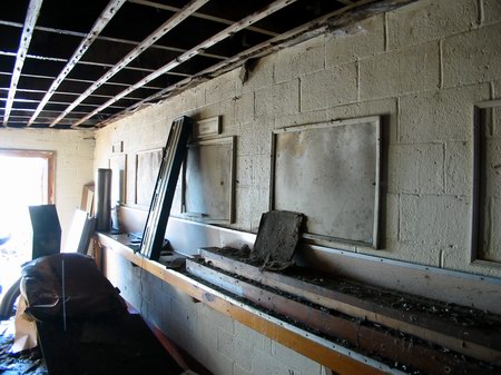 Burnside Drive-In Theatre - Inside Concession2 - Photo From Water Winter Wonderland